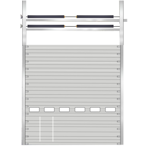 <span class=keywords><strong>Porte</strong></span> <span class=keywords><strong>sectionnelle</strong></span> industrielle certifiée CE avec isolation fiable pour ateliers <span class=keywords><strong>Prix</strong></span> - Product Image 5