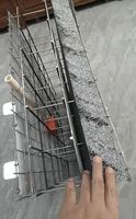 Grillage en acier 3D pour renforcement de dalle en béton composite, tissu métallique soudé