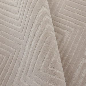 Chất lượng cao sang trọng thảm và Thảm phòng khách cà phê màu nâu tapete de perete len 8x10 ft Polyester thảm thảm - Product Image 4