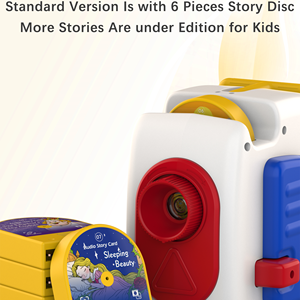 Projecteur de lumière nocturne pour enfants, 6 thèmes en 1, lampe de projection de bureau à LED pour chambre à coucher - Product Image 6