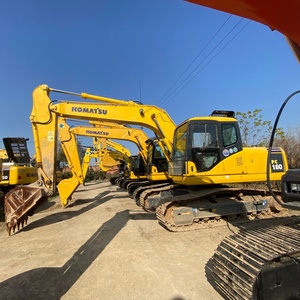 Free Shipping High-quality Backhoe Excavator for Municipal <b>Engineering</b>, 16-ton Komatsu PC160 Used Crawler Hydraulic Excavator - Product Image 1