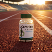 Capsules d'acétyl-L-carnitine, soutien de l'endurance pour les hommes, métabolisme des graisses, favorise la remise en forme, complément alimentaire