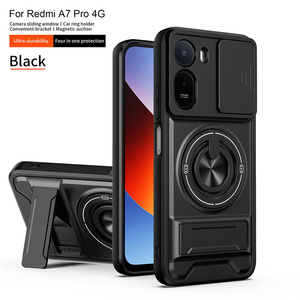 Coque de protection magnétique Lichicase anti-jaunissement avec béquille pour <span class=keywords><strong>Redmi</strong></span> 15A A7 Pro Turbo 5 Max - Product Image 5