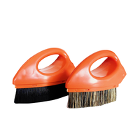 Master Brush Fabricant Auto Detailing Brushes Forme de timbre Résistance chimique Pinceau applicateur de brillance des pneus Échantillons gratuits
