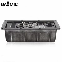 Module amplificateur audio numérique double canal haut de gamme avec boîtier métallique durable et interface XLR pour home cinéma