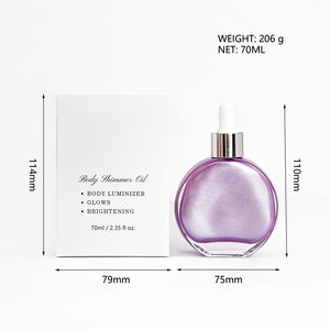 New Makeup Products 2026 Pearl Essence Body Shimmer Oil <b>Vitamin</b> E Nourishing Formula For Radiant Skin Moisturizing Glow - Product Image 6