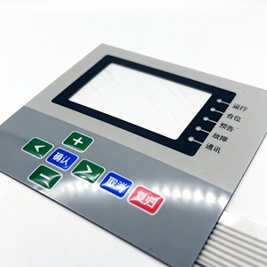 New Style High Quality PMMA PC PET PVC Plastic Sheet Custom Design <b>Cheap</b> Ultra Thin Electronic Switch <b>Keyboard</b> Panel - Product Image 6