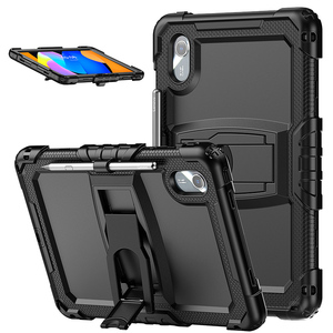 Silicone chống sốc Rugged trường hợp đối với Lenovo Pad 11 2025/ Tab K11 Gen 2 được xây dựng trong có thể gập lại Rugged chân đế - Product Image 1