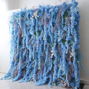 Decorazione Floreale da Soffitto, Pannello di Fiori Artificiali in Seta con Glicine e Fiori di Ciliegio per Matrimoni ed Eventi - Product Image 2