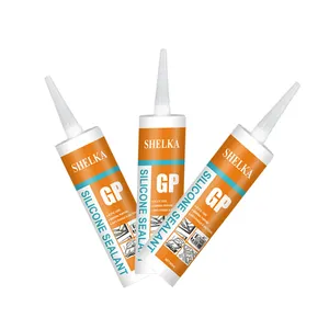 สีขาว GP อะซิติก Fast Cure ซิลิโคน