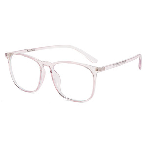 Anti Blue Light Glasses Square Frame Full Frame <b>PC</b> Lens Unisex Computer Eyewear 2839 - Product Image 2