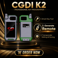 Excellent produit : Programmeur de clés de voiture CGDI K2 BT OBD avec option certificat CE, outil de serrurier pour déverrouillage