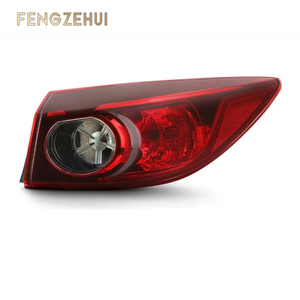 Luz Trasera Derecha para Pasajero, Estilo de Fábrica, Luz Trasera LED, Luces de Freno con Bombilla BJT151150A para <span class=keywords><strong>Mazda</strong></span> <span class=keywords><strong>3</strong></span> Sedán GS/<span class=keywords><strong>GT</strong></span>/GX - Product Image 1