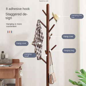 Modern Wooden <b>Coat</b> Rack Perfect for Bedrooms Apartments Living Rooms Hotels - Product Image 3