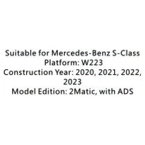 โช้คอัพหน้าแบบลม ปี 2020-2023 รุ่น 2Matic เหมาะสำหรับรถยนต์เมอร์เซเดส-เบนซ์ เอส-คลาส W223 - Product Image 4