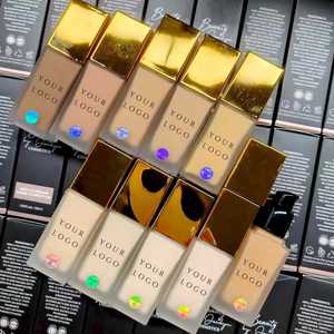 Base de Maquillaje de Cobertura Total Hidratante de Larga Duración de Marca Privada, Base de Maquillaje Líquida Mate con FPS 15 - Product Image 1