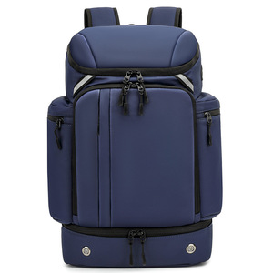 Men's <b>Large</b> Capacity Travel <b>Backpack</b> 36-55L With Shoe Compartment Multi Functional Nylon Casual <b>Backpack</b> For Outdoor Use - Product Image 5