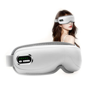 Masseur oculaire sans fil pliable et chauffant, masque pour les yeux, réduction de la cellulite, lifting, soulage la sécheresse et la fatigue, compatible UK/EU/US - Product Image 2