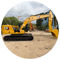 Bon prix, excavatrice sur chenilles d'occasion Cat 323 d'origine japonaise, en bon état