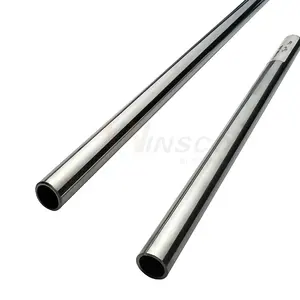 Iyi görünüm Inox kılcal boru 12.7mm küçük çaplı DIN1.4372 SS 201 Metal boru 1.2mm ince duvar paslanmaz çelik boru