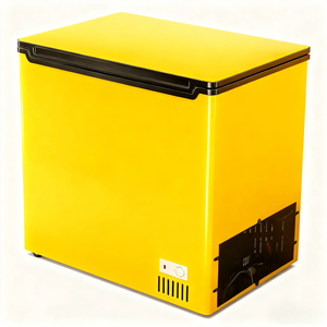 Réfrigérateur-congélateur commercial à porte unique BD/BC-340A498 avec serrure et clé, grande capacité, congélateurs à volume important - Product Image 4