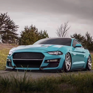 Kit de Parachoques Delanteros y Traseros Estilo GT500 para Automóviles OEM de Fábrica, Aspecto Agresivo, Kit de Carrocería Facelift para Ford Mustang 2015-2020 - Product Image 5