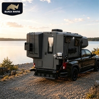 Camper Box Truck pour Pick-up, Canopy pour Camper Pick-up, Cellule de Camping 4x4 Tout-Terrain pour Camping en Plein Air