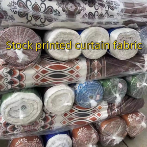 Wholesale STOCK Roll Cheapest Jacquard Curtain Fabric Blackout <strong>View</strong> Larger to Compare Share New Polyester Woven 2.8M - Product Image 3