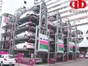 Système de stationnement circulaire vertical, structure en acier haute résistance, écoénergétique, rotatif, adapté aux hôpitaux, bureaux, garages - Product Image 5