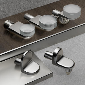 Supporto per Mobili in Lega di Zinco a Forma di Sette, Vassoio Fissato con Ventosa Rinforzata, Staffa Divisoria - Product Image 2