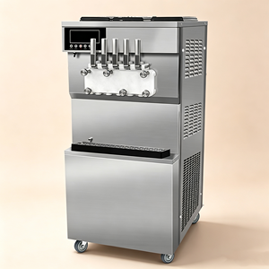 Machine à glace molle professionnelle à 5 saveurs, prix de gros le plus bas, pour usage commercial - Product Image 3