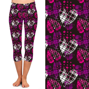 Colorful Printed Heart <strong>Shape</strong> <strong>Leggings</strong> Line Circle Bright Color Girls <strong>Leggings</strong> for Yoga Gym Sport Fitness Wear High Waist - Product Image 3