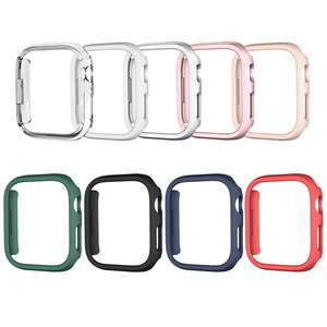 Mode étui pour <span class=keywords><strong>Apple</strong></span> <span class=keywords><strong>Watch</strong></span> 42mm 46mm dur PC cadre couverture givré antichoc léger housse de protection pour IWatch <span class=keywords><strong>Serie</strong></span> 10 - Product Image 1