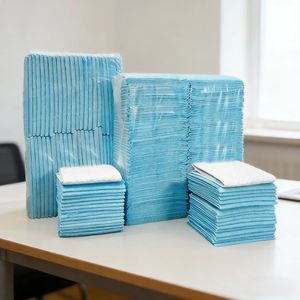 แผ่นรองฉี่สัตว์เลี้ยงแบบใช้แล้วทิ้ง หนาขึ้น ซึมซับได้ดี สำหรับสุนัขและแมว ผลิตจากผ้าไม่ถักทอ อุปกรณ์ฝึกขับถ่ายสำหรับสัตว์เลี้ยง - Product Image 2