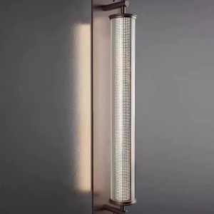 โคมไฟติดผนังสไตล์เรโทรอินดัสเทรียล ดีไซน์เนอร์ ผลิตจากโลหะสีดำด้าน สำหรับโรงแรม สำนักงาน ทางเดิน ห้องนั่งเล่น-ผนังตกแต่ง - Product Image 4