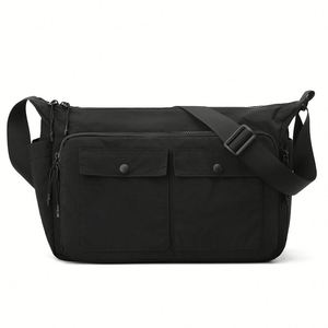 Bolso Bandolera Minimalista para Hombre, Estilo Casual, de Nailon Impermeable - Product Image 2