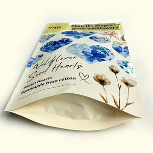 Bolsa con cierre hermético de alta calidad, personalizada, con muesca para rasgar, a prueba de humedad, para envasado de semillas. - Product Image 5