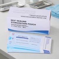 Pochette de stérilisation auto-scellante certifiée ISO11607 ISO13485 CE avec indicateur EO, indicateur vapeur, indicateur FORM
