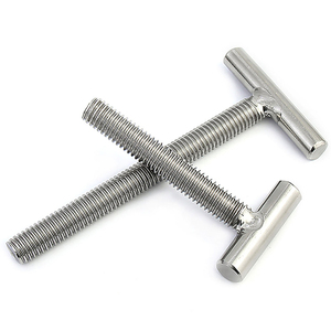สลักเกลียวตัวทีแบบเชื่อมเกลียวครึ่งตัว สแตนเลส 304 316 แบบกำหนดเองได้ - Product Image 5