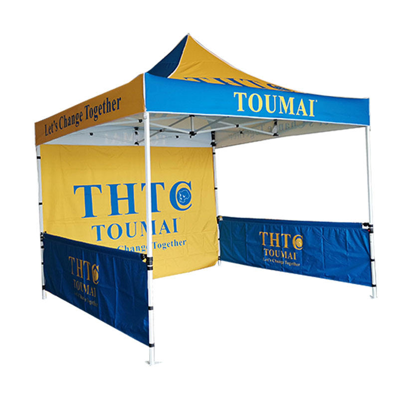 Frame+Cover+1back wall+2 half side walls