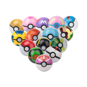 Alta calidad 7CM PVC coleccionable modelo creativo Poke Mon figura de juguete 15 tipos fuente de animación japonesa bola sorpresa - Product Image 4