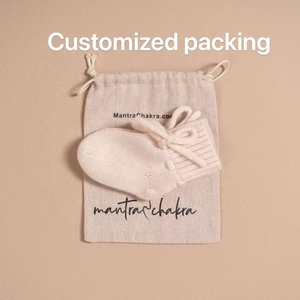 Chaussons tricotés pour bébés nouveau-nés en <span class=keywords><strong>laine</strong></span> mérinos 100 %, vente chaude, pour bébés de 0 à 3 mois - Product Image 4