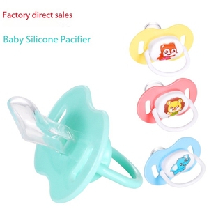 Vente en gros de sucette pour bébé sucette en <span class=keywords><strong>silicone</strong></span> dessin animé pour dormir sucette confort néonatale pour bébé avec housse - Product Image 6