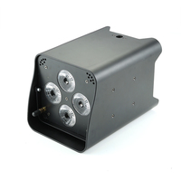 Projecteur PAR LED sans fil 6-en-1 4*12W WiFi DMX RGBWUV avec recharge tactile pour mariages