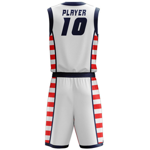 Uniforme de Baloncesto Personalizado de Primera Calidad, Transpirable y Ecológico, con Nombre del Equipo Personalizable, Sin Mangas, de Poliéster - Product Image 3