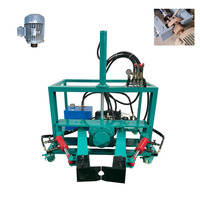 Machine de démontage de roulements de roue et de poulies de moteurs hydrauliques, pour la réparation de moteurs usagés, le démontage de moteurs de récupération et la réparation de machines de rembobinage
