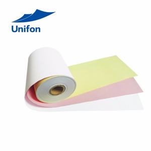 New Design Quality Assurance Wholesale Strong Adhesive Waterproof Oil-proof <b>Carbonless</b> Cash Invoice Adhesive Sticker - Product Image 1