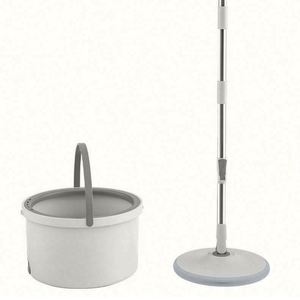 Manufacturer's Foldable Steel Four-Side Wringing High Capacity Cleaning Separation Lazy Hand-free Household One-<b>mop</b> Bucket <b>Flat</b> - Product Image 1