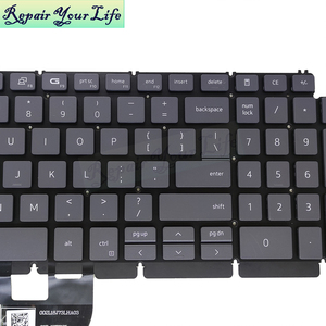 Preto Novo EUA Teclado Do Portátil Para <span class=keywords><strong>DELL</strong></span> G15 5510 G17 G15 5510/5511/5515 Vostro 5590 7500 0R2GPD PK1336N1B00 com RGB backlit - Product Image 3