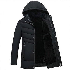Chaqueta de Invierno para Hombre con Cierre y Capucha, Estilo Casual Urbano, con Logotipo Personalizado, en Oferta - Product Image 2
